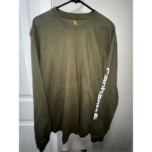 Carhartt Olive Green Long Sleeve